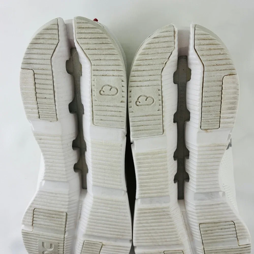 On Running Cloudnova 2 Sneakers Men's Sz. 12.5 All White CloudTec Athletic Shoes